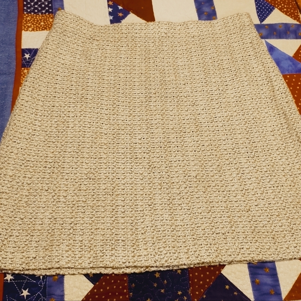 NWT  St.John Collection Tweed Skirt